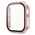 Husă Plastic cu Protector Ecran - Apple Watch Series 10 - 42mm - Auriu Roze