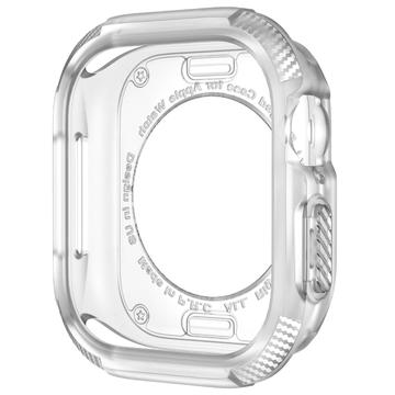 Carcasă TPU Apple Watch Series 10 Rugged - 42mm - Transparentă