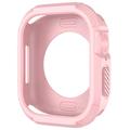 Carcasă TPU Apple Watch Series 10 Rugged - 42mm - Roz