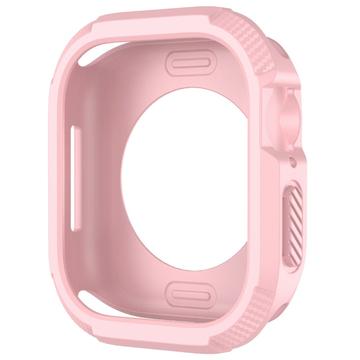 Carcasă TPU Apple Watch Series 10 Rugged - 42mm - Roz