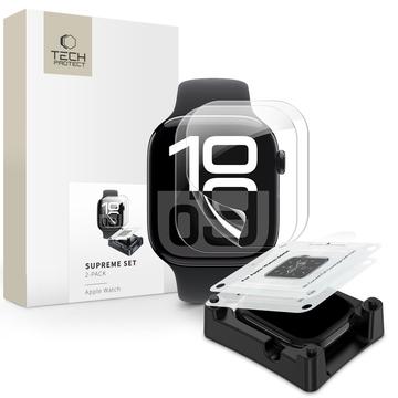 Protector de ecran Apple Watch Series 10 Tech-Protect Supreme Set - 46mm - 2 buc.