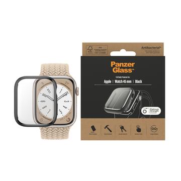 Apple Watch Series 9/8/7 PanzerGlass AntiBacterian Protecție completă a corpului - 45mm - Negru