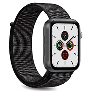 Apple Watch Series 9/8/SE (2022)/7/SE/6/5/4/3/3/2/1 Puro Nylon Sport Strap - 41mm/40mm/38mm - Negru