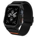 Apple Watch Series 9/8/SE (2022)/7/SE/6/5/4 Spigen Lite Fit Pro curea cu carcasă - 44mm, 45mm - negru