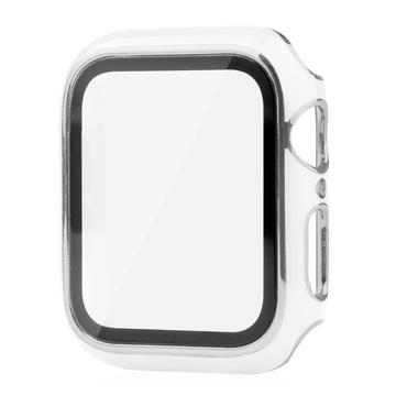 Husă cu Sticlă Temperată Apple Watch Series SE (2022)/SE/6/5/4 - 44mm - Clar