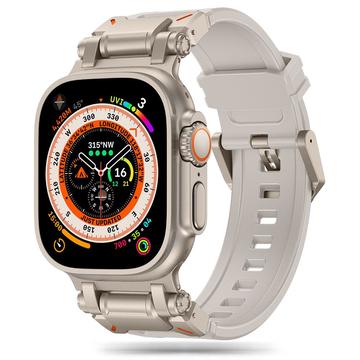 Apple Watch Series Ultra 2/Ultra/9/8/SE (2022)/7/SE/6/5/4/3/3/2/1 Curea Tech-Protect Delta Pro - 49mm/45mm/44mm/42mm - lumina stelelor / titan