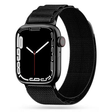 Curea Tech-Protect Nylon Pro Apple Watch Series Ultra 2/Ultra/9/8/SE (2022)/7/SE/6/5/4/3/2/1 - 49mm/45mm/44mm/42mm - Negru