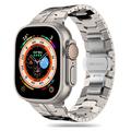 Apple Watch Series Ultra 2/Ultra/9/8/SE (2022)/7/SE/6/5/4/3/2/1 Tech-Protect Curea de linie din oțel inoxidabil - 49mm/45mm/44mm/42mm - Titan