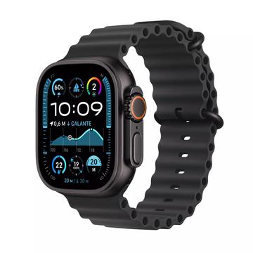 Apple Watch Ultra 2 LTE MX4P3DH/A - Titan, curea neagră Ocean, 49mm - Negru