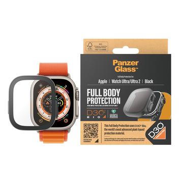 Apple Watch Ultra/Ultra 2 PanzerGlass Protecție completă a corpului cu D3O - 49mm - Negru