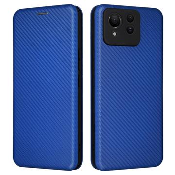 Husă Flip Asus Zenfone 11 Ultra - Fibra de Carbon