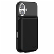 Husă Cu Baterie Externă iPhone 16 - 7000mAh - Negru