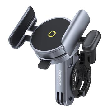 Baseus PrimeTrip Suport magnetic pentru telefon pentru bicicletă/scooter - 5.2" la 7.2" - Negru