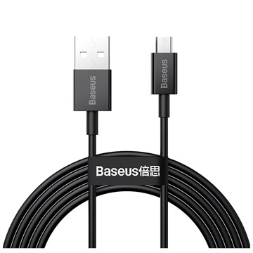 Cablu Date Încărcare Rapidă MicroUSB Baseus Superior - 1m