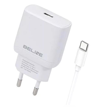 Încărcător Beline PD 3.0 USB-C GaN - 30W - Alb