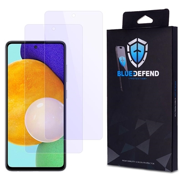 Protector de ecran din sticla securizata Samsung Galaxy A52/A52 5G/A52s 5G BlueDefend Anti-Blue Light - 2 buc.