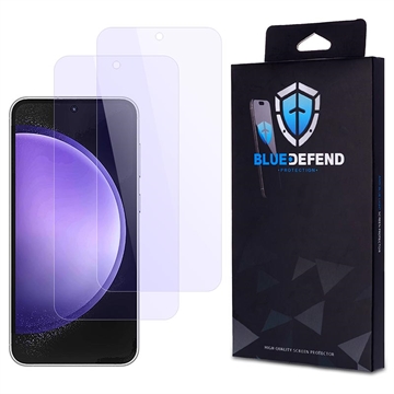 Protector de ecran din sticla securizata Samsung Galaxy S23 FE BlueDefend Anti-Blue Light - 2 buc.