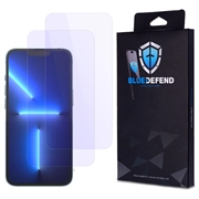 Protector de ecran din sticla securizata iPhone 13 Pro BlueDefend Anti-Blue Light - 2 buc.