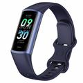 C68 1.1" Smart Bracelet Slim Fitness Watch cu monitorizare a ritmului cardiac de sănătate - albastru