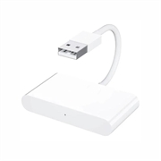 Adaptor Wireless CarPlay pentru iOS - USB, USB-C - Alb