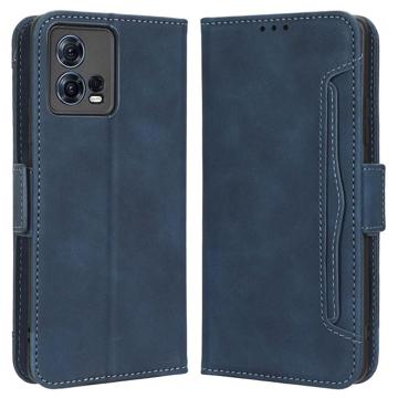 Husă Portofel Motorola Moto S30 Pro/Edge 30 Fusion - Cardholder - Albastru