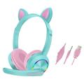 Cat Ears AKZ-020 Căști Over-Ear cu fir pentru copii / Căști pentru jocuri cu microfon