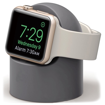  Suport de Încărcare Apple Watch Series Ultra/8/SE (2022)/7/SE/6/5/4/3/2/1 - Gri