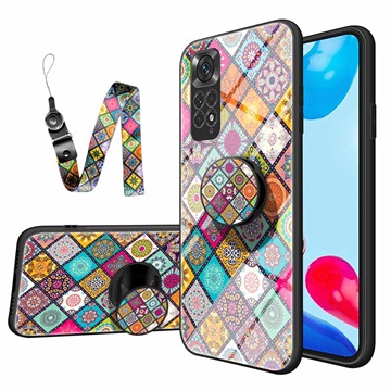 Husă Hibrid Xiaomi Redmi Note 11/11S - Checkered Pattern (Ambalaj Deschis - Excelent) - Mandala Colorată