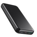 Choetech 18W Power Bank w. USB-A QC, USB-C PD - 10000mAh - Negru