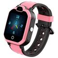 Smartwatch H01 pentru copii, rezistent la apă - GPS, WiFi - roz