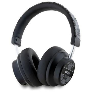 DKNY Căști fără fir Over-Ear cu model în carouri - Negru