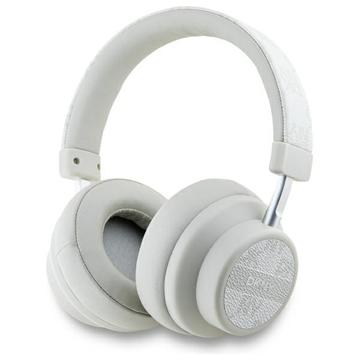 Căști fără fir Over-Ear cu model în carouri DKNY - Perla