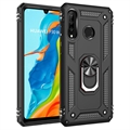 Husă Hibrid Defender Series pentru Huawei P30 Lite - Negru