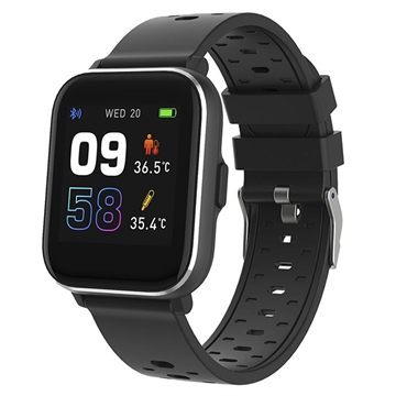 Denver SW-165 Smartwatch cu monitorizare a ritmului cardiac - negru