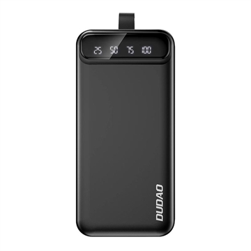 Dudao K8s+ Power Bank 30000mAh - 2x USB / USB-C, lumină LED