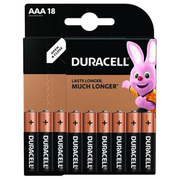 Duracell Basic LR03/AAA Baterii alcaline - 18 buc.