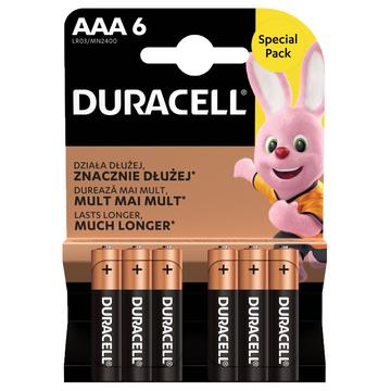 Duracell Basic LR03/AAA Baterii - 6 buc.