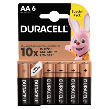 Bateriile Duracell Basic LR6/AA - 6 buc.