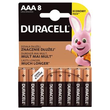 Duracell DuraLock C&B LR03/AAA Baterii - 8 buc.