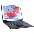 Dux Ducis Husă Cu Tastatură Bluetooth - iPad 9.7 2017/2018, iPad Air 2 - Negru