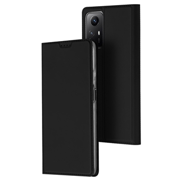 Husă Flip Xiaomi Redmi Note 12S - Dux Ducis Skin Pro - Negru