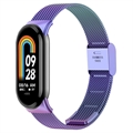 Xiaomi Smart Band 8 Curea Elegantă din Plasă din Oțel Inoxidabil - Multicolor