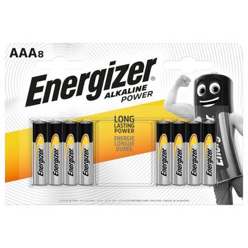 Baterii alcaline Energizer Alkaline Power LR03/AAA - 8 buc.