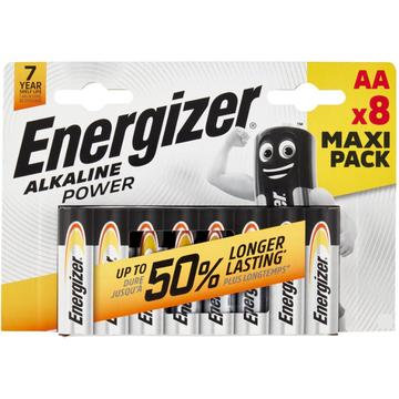 Baterii alcaline Energizer Alkaline Power LR6/AA Alkaline - 8 buc.