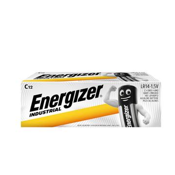 Baterii alcaline Energizer Industrial LR14/C - 12 buc.