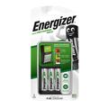 Încărcător de baterii Energizer Maxi, inclusiv 4 baterii R6/AA