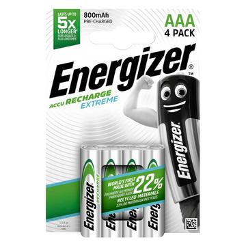 Energizer Recharge Extreme Baterii reîncărcabile R03/AAA 800mAh - 4 buc.