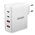 Încărcător rapid Essager ES-CD37 100W - EU Plug - Alb