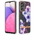 Husă TPU Samsung Galaxy A33 5G - Flower - Begonia Violet