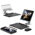 Pentru Samsung Galaxy Z Fold4 5G / Fold3 5G / Fold2 5G / Fold 5G Suport magnetic pliabil pentru tastatură cu stilou mouse